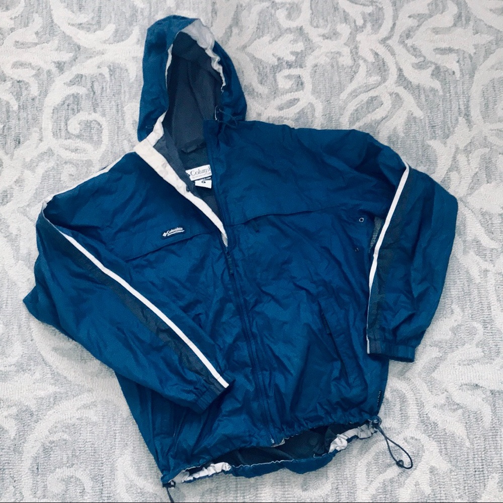 💙 Mens Packable Columbia Jacket